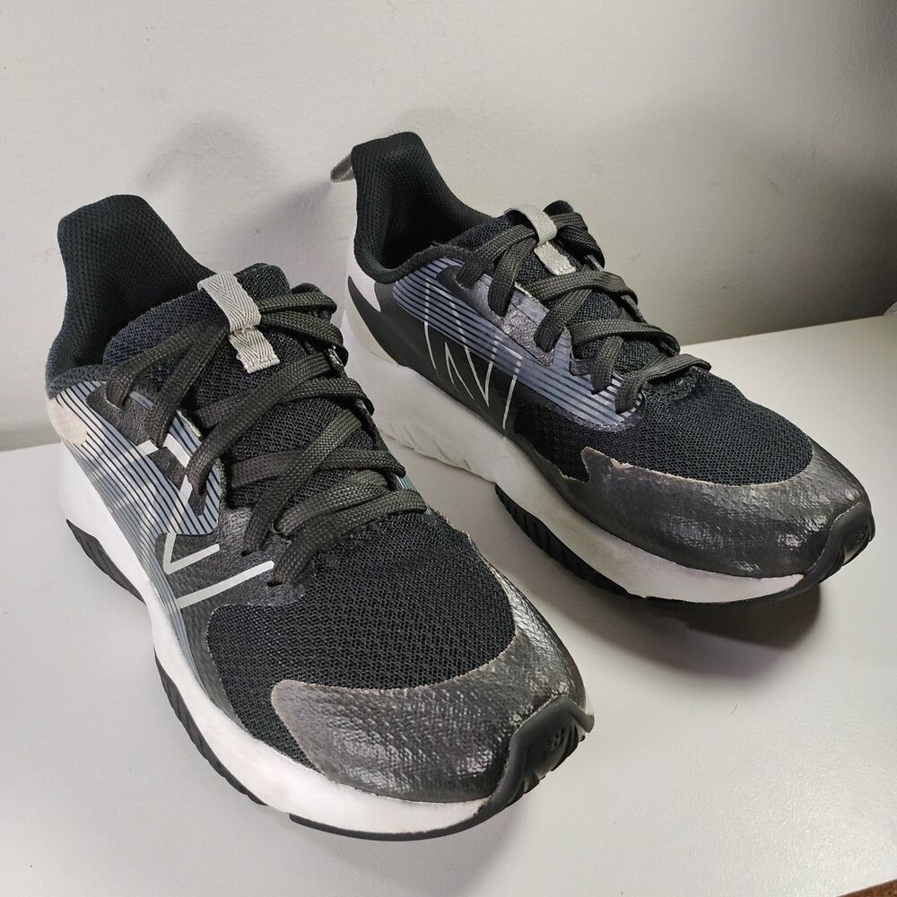 New Balance Rave Run V2 Sneaker Men's US 7W Black White Low Top Running Shoes